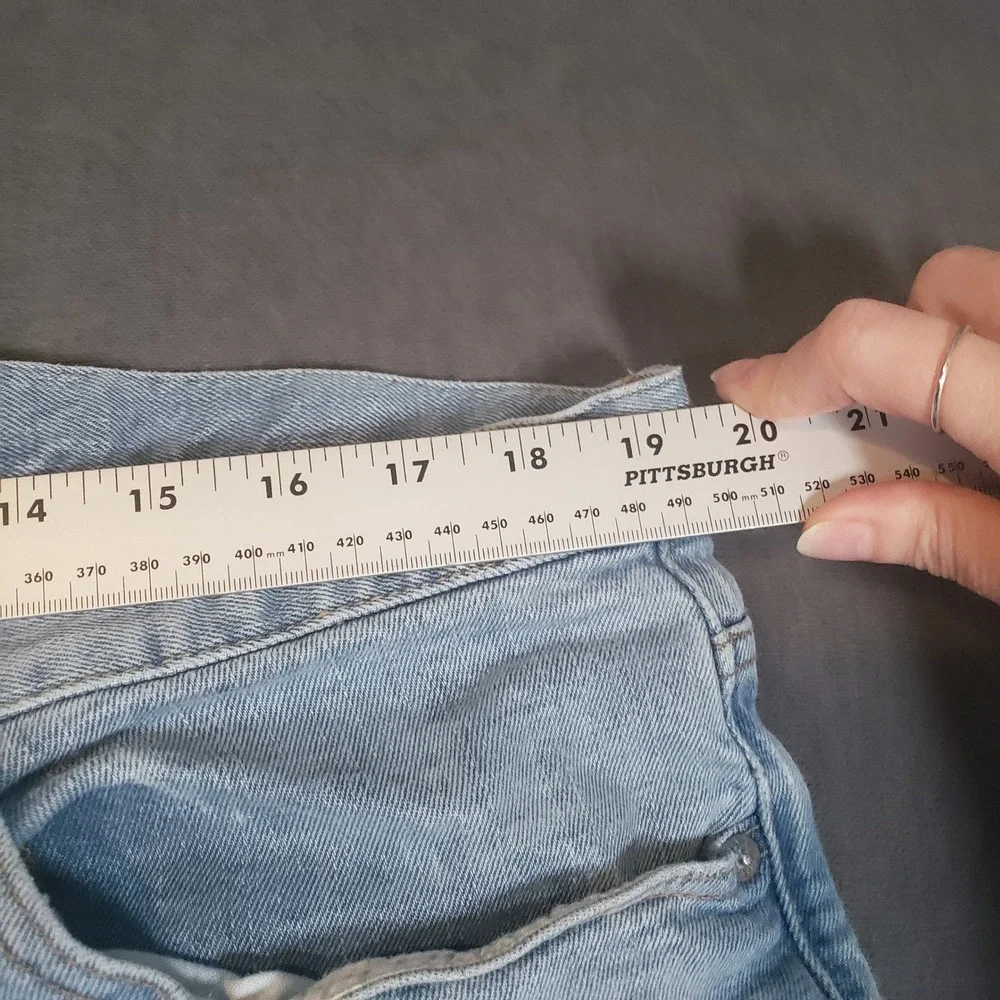 Gap Slim Fit Jeans Mens 40x30 Light Wash Stretch Denim Pants